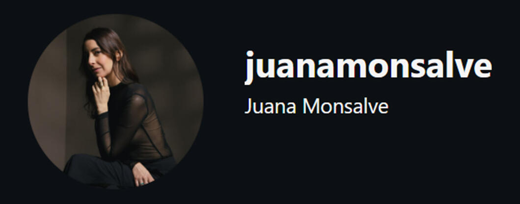 Instagram @juanamonsalve